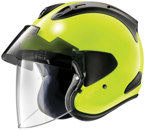 Arai Helmets - Arai Helmets Ram-X Solid Helmet - 685311164315 - Fluorescent Yellow - X-Small