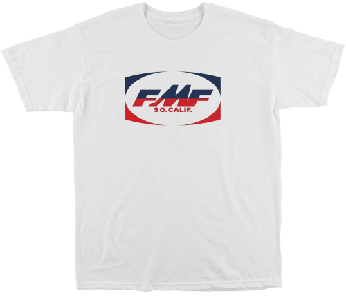 FMF Racing - FMF Racing Snap Tee - SP9118916-WHT-LG - White - Large