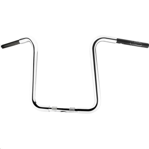 Cyclesmiths - Cyclesmiths 1-1/4in. California Lane-Splitter Ape Handlebar for 1in. Clamp Area - 14in. Rise - Chrome - 113CA14TBWH