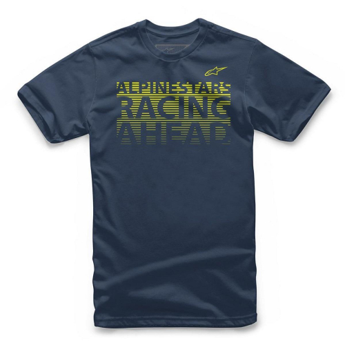 Alpinestars - Alpinestars Racing Grade T-Shirt - 1038-72028-70-XL - Navy - X-Large