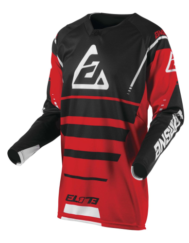 Answer - Answer Elite Force Jersey - 0409-0926-6154 - Bright Red/Black/White - Large