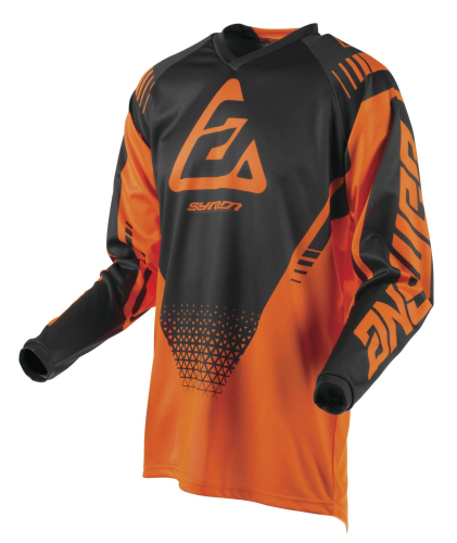 Answer - Answer Syncron Drift Youth Jersey - 0409-2930-4352 - Flo Orange/Charcoal - Small