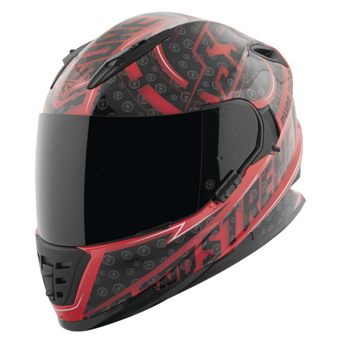 Speed & Strength - Speed & Strength SS1600 Sure Shot Helmet - 1111-0611-6053 - Red/Black - Medium