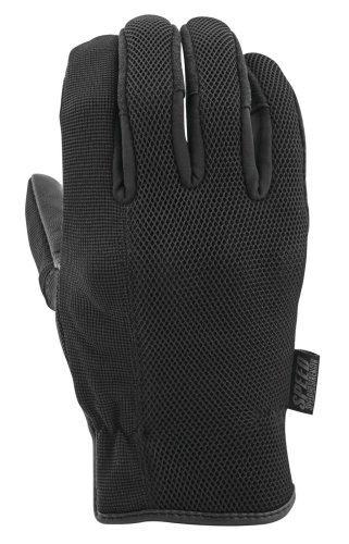 Speed & Strength - Speed & Strength Last Man Standing Leather-Mesh Gloves - 872296 - Black - X-Large