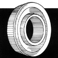 Rotary - Rotary Heavy Duty Industrial Bearing - 3/4in. x 1 3/8in. - 09-327