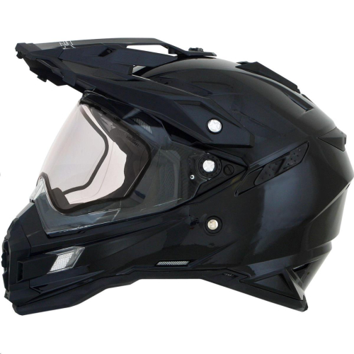 AFX - AFX FX-41DS Snow Solid Helmet With Double Lens And Breath Guard - 01210833 - Black - Small