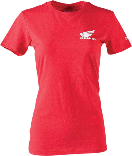 Factory Effex - Factory Effex Honda Icon Womens T-Shirt - 24-87310 - Red - Small