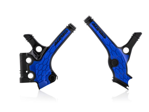 Acerbis - Acerbis X-Grip Frame Guard - Black/Blue - 2976221004
