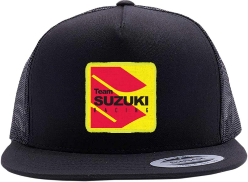 Factory Effex - Factory Effex Suzuki Racing Snapback Hat - 22-86402 - Black/Gray - OSFM