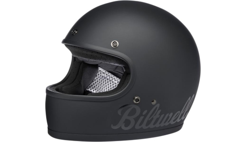 Biltwell Inc. - Biltwell Inc. Gringo Helmet - 1002-638-104 - Flat Black Factory - Large