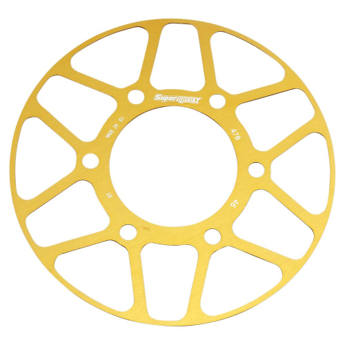 Supersprox - Supersprox Edge Disc Insert - 46T Rear Sprocket - Gold - RACD-478-46-GLD