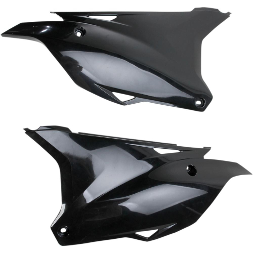 Acerbis - Acerbis Side Panel/Rear Number Plate - Black - 2374080001