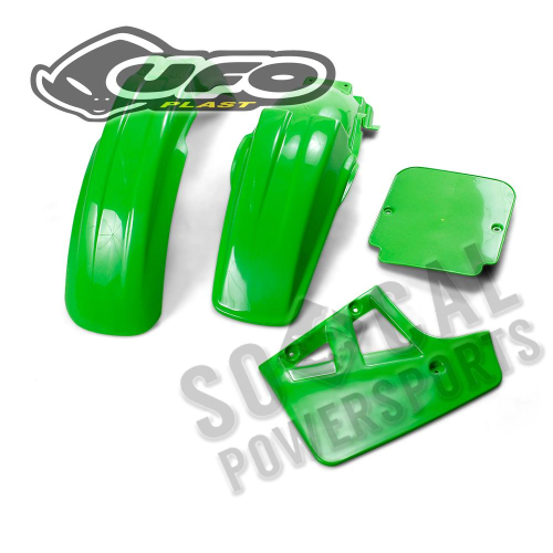 UFO Plastics - UFO Plastics Complete Body Kit - KX Green - KAKIT198-026