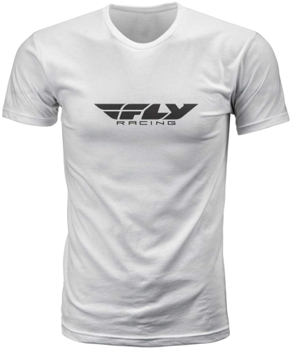 Fly Racing - Fly Racing Fly Corporate T-Shirt - 352-09342X - White - 2XL