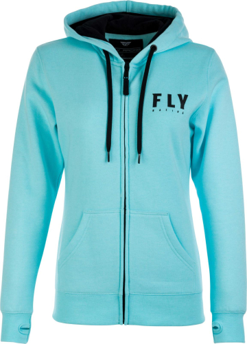 Fly Racing - Fly Racing Fly Logo Womens Hoody - 358-0131X - Blue - X-Large