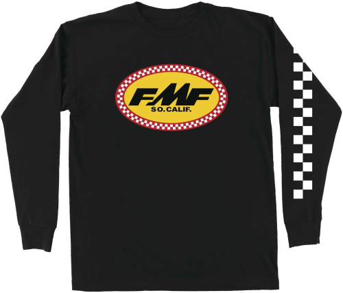 FMF Racing - FMF Racing Pronto Long Sleeve T-Shirt - FA9119901-BLK-XL - Black - X-Large