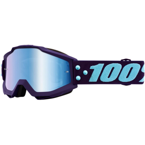 100% - 100% Accuri Maneuver Goggles - 50210-345-02 - Maneuver/Purple/Light Blue / Blue Lens - OSFM
