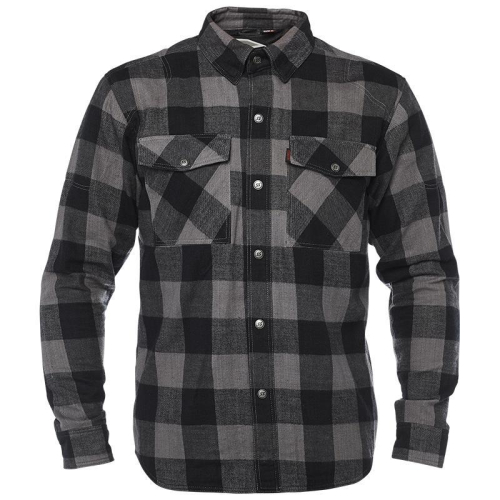 Speed & Strength - Speed & Strength Dropout Armored Flannel Shirt - 1106-0411-0457 - Black/Gray - 3XL
