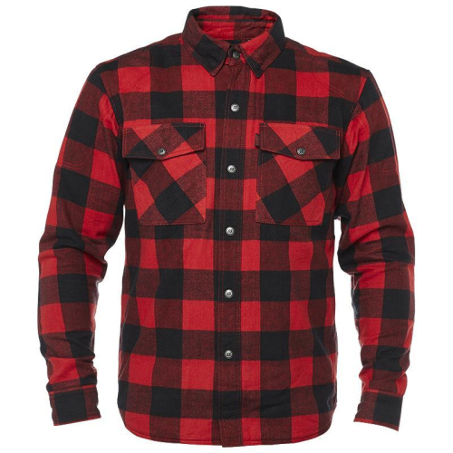 Speed & Strength - Speed & Strength Dropout Armored Flannel Shirt - 1106-0411-0152 - Black/Red - Small