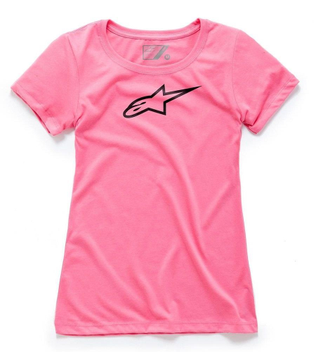 Alpinestars - Alpinestars Ageless Womens T-Shirt - 1W38-73002-310A-L - Pink - Large