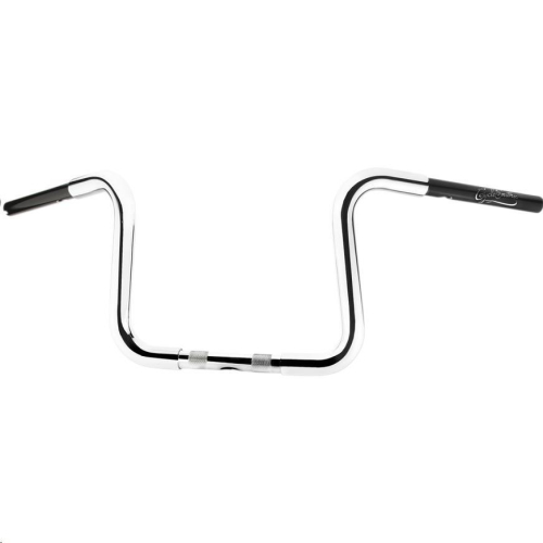 Cyclesmiths - Cyclesmiths 1-1/4in. California Lane-Splitter Ape Handlebar for 1in. Clamp Area - 10in. Rise - Chrome - 113CA10TBW