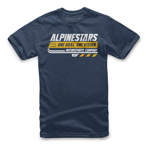 Alpinestars - Alpinestars Bravo T-Shirt - 1038-72014-70-XL - Navy - X-Large