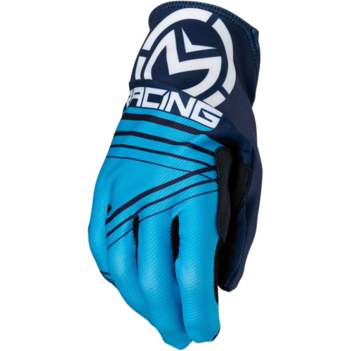Moose Racing - Moose Racing MX2 Gloves - 3330-5271 - Blue/Cyan - X-Large