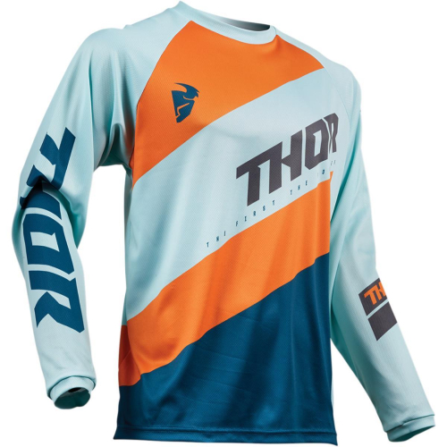 Thor - Thor Sector Shear Youth Jersey - 2912-1669 - Sky/Slate - X-Small