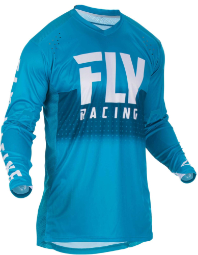 Fly Racing - Fly Racing Lite Hydrogen Jersey - 372-721L - Blue/White - Large