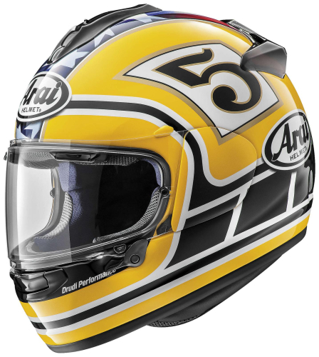Arai Helmets - Arai Helmets DT-X Edwards Legend Helmet - 820665 - Yellow - 2XL