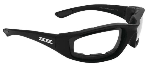 Epoch Eyewear - Epoch Eyewear Epoch Foam Sunglasses - EE4268 - Black / Clear Lens - OSFM