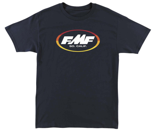 FMF Racing - FMF Racing Gamut T-Shirt - SP8118903-NVY-MD - Navy - Medium