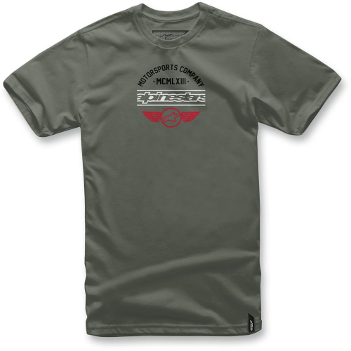 Alpinestars - Alpinestars Jefe T-Shirt - 1037-72050-690L - Military - Large