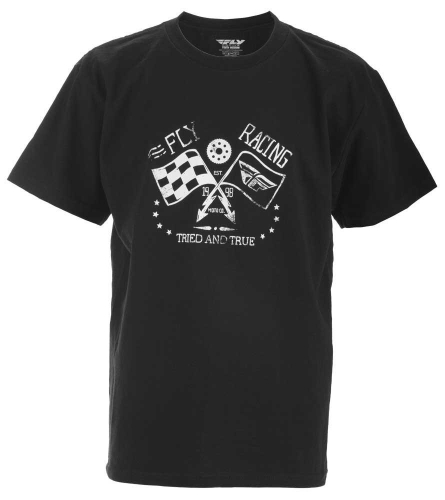Fly Racing - Fly Racing Tried and True Youth T-Shirt - 352-1106S - Black - Small