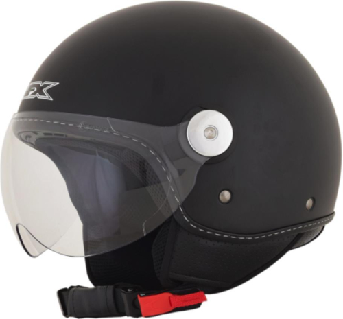 AFX - AFX FX-33 Scooter Solid Helmet - 01060657 - Flat Black - Large