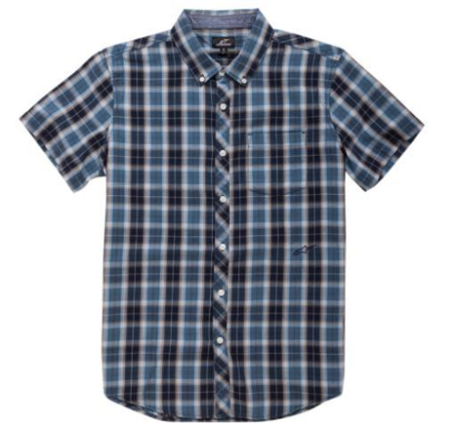 Alpinestars - Alpinestars Variance Short Sleeve Shirt - 101632000742S - Harbor Blue - Small