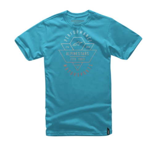 Alpinestars - Alpinestars Chevron T-Shirt - 10167200276S - Turquoise - Small