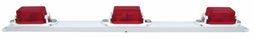 Peterson Manufacturing - Peterson Manufacturing Mini ID Light Bar for Over 80in. Applications - Red - 107-3R