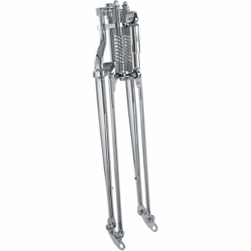 Paughco - Paughco Custom Wide Springer Forks with Tapered Oval Rear Legs - +3in. over stock; 30in. L - Chrome - NS181SD3