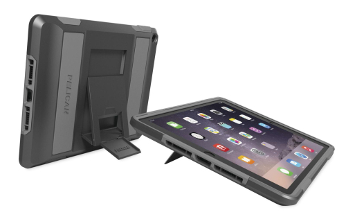 Pelican Products - Pelican Products C11030 Voyager Case for iPad Air 2 - C11030-P60A-BLK