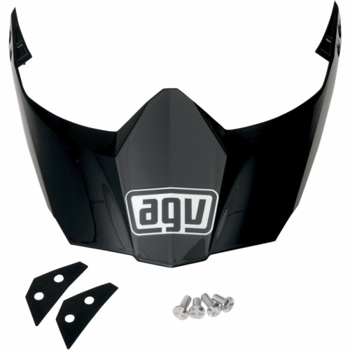 AGV - AGV Peaks for AX-8 Dual Sport EVO Helmets - Matte Black - KIT76113004