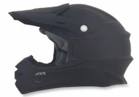 AFX - AFX FX-21 Solid Helmet - 0110-3649 - Flat Black - Small