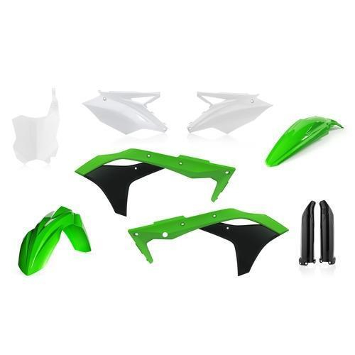 Acerbis - Acerbis Full Plastic Kit - Green - 2630630006