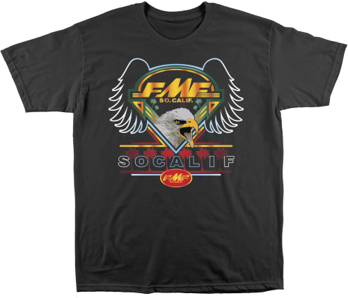 FMF Racing - FMF Racing Flagship T-Shirt - FA9118900-TAR-XXL - Tar - 2XL
