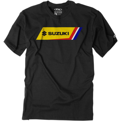 Factory Effex - Factory Effex Suzuki Motion Premium T-Shirt - 22-87416 - Black - X-Large