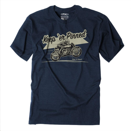 Factory Effex - Factory Effex Rng Keeper Pinned T-Shirt - 22-87834 - Heather Navy - Large
