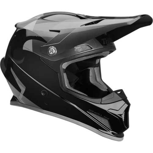 Thor - Thor Sector Shear Helmet - 0110-5596 - Black/Charcoal - X-Large
