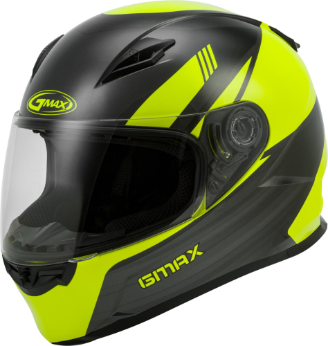 G-Max - G-Max GM-49Y Deflect Youth Helmet - G1493520 - Hi-Vis/Gray - Small