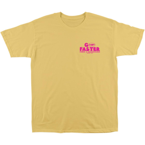 FMF Racing - FMF Racing Go Faster T-Shirt  - SP9118905YELXL - Yellow - X-Large
