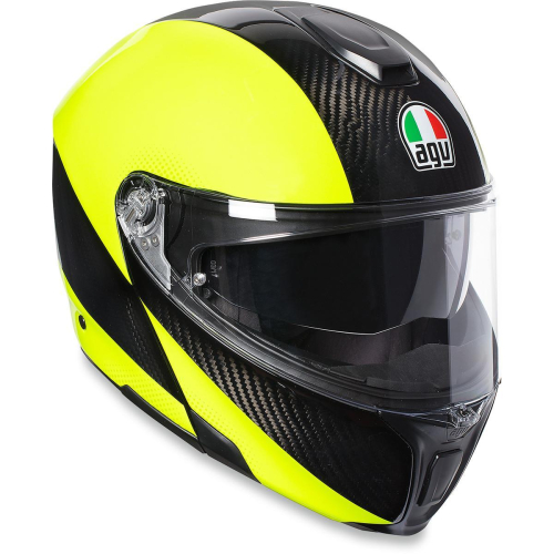 AGV - AGV Sport Graphics Helmet - 211201O2IY00210 - Hi-Viz Flou Yellow - Small